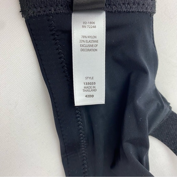 Felina Paramour Bra 42DD Lissa Contour T Shirt 135035 Underwire Black NEW - Picture 11 of 11